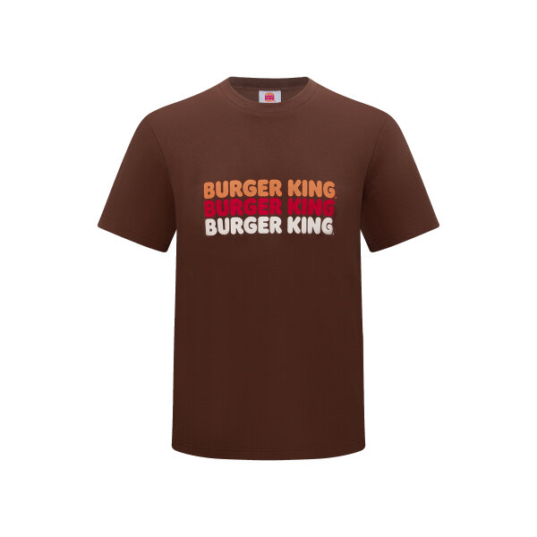 BK LTO T-SHIRT BROWN - BURGER KING_GERMANY L