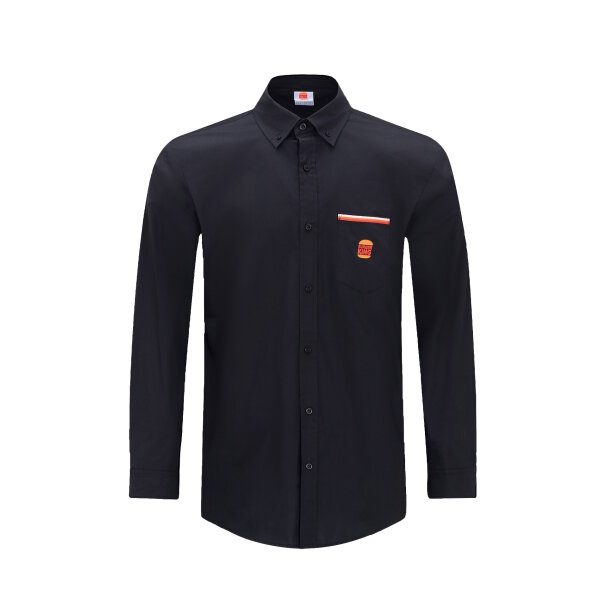 BK (M) MANAGER LS FORMAL SHIRT BLACK