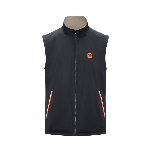 BK VEST BLACK/GRAY (TWO SIDES WEARABLE)
