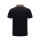 BK UNISEX CREW POLO BLACK XL